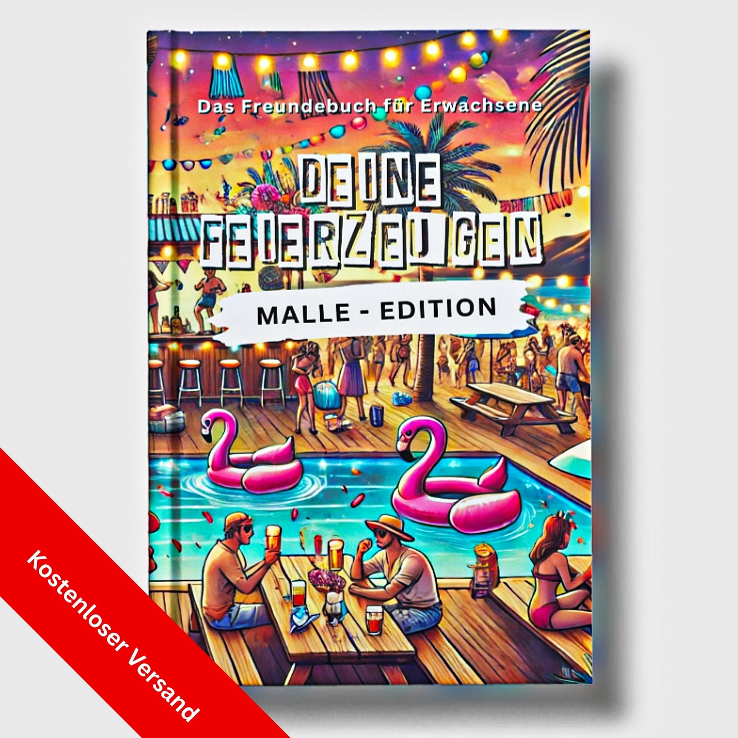 Deine Feierzeugen (Malle Edition) - Das Freundebuch für Erwachsene