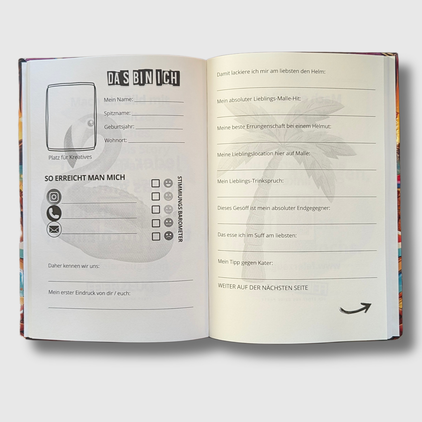 Deine Feierzeugen (Malle Edition) - Das Freundebuch für Erwachsene