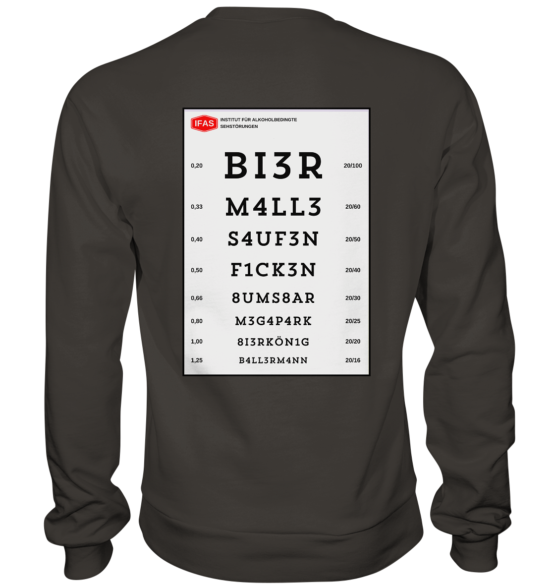Sehtafel Malle - Basic Sweatshirt