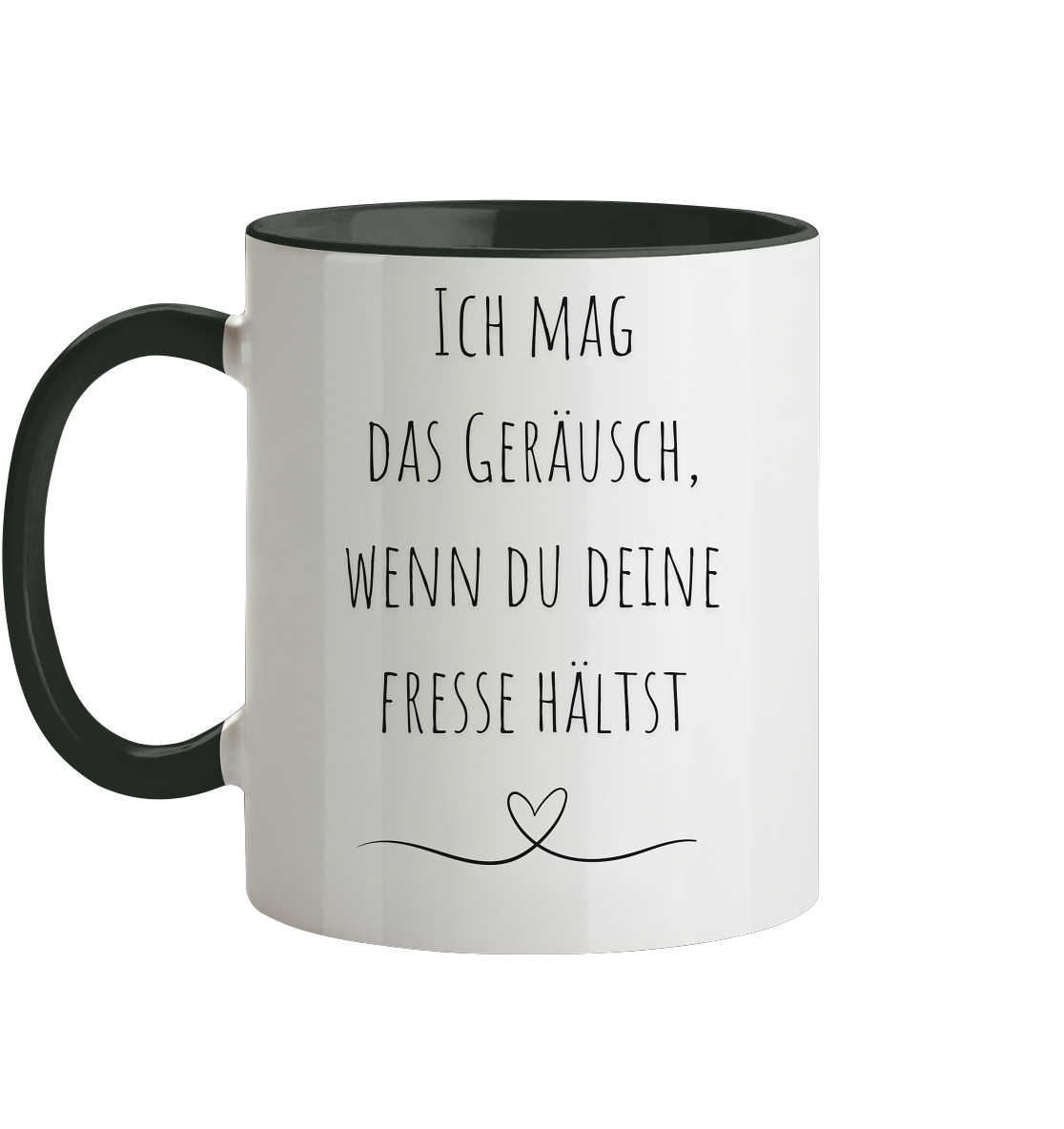 Ich mag das Geräusch  - Tasse zweifarbig