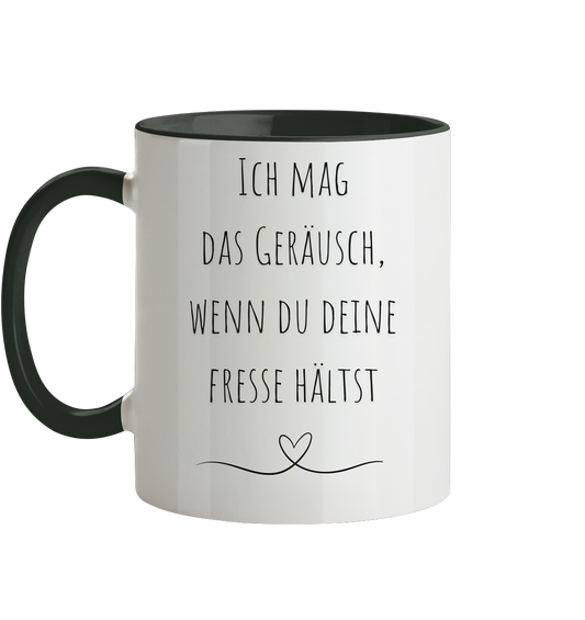 Ich mag das Geräusch  - Tasse zweifarbig