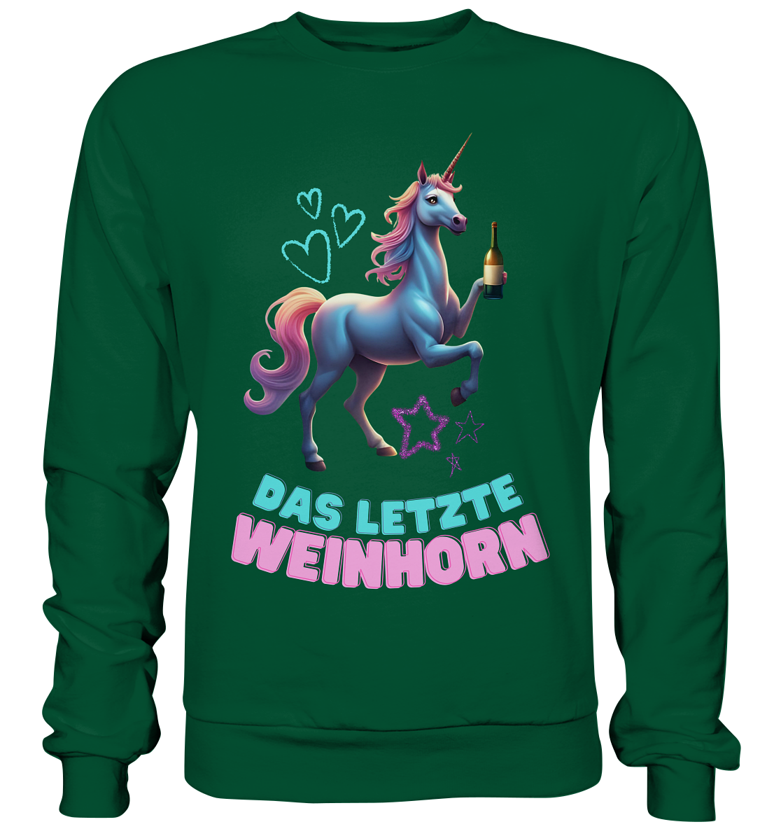 Das letzte Weinhorn - Basic Sweatshirt