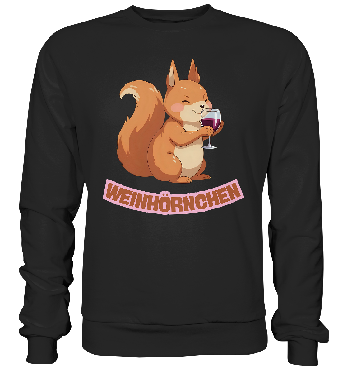 Weinhörnchen - Basic Sweatshirt