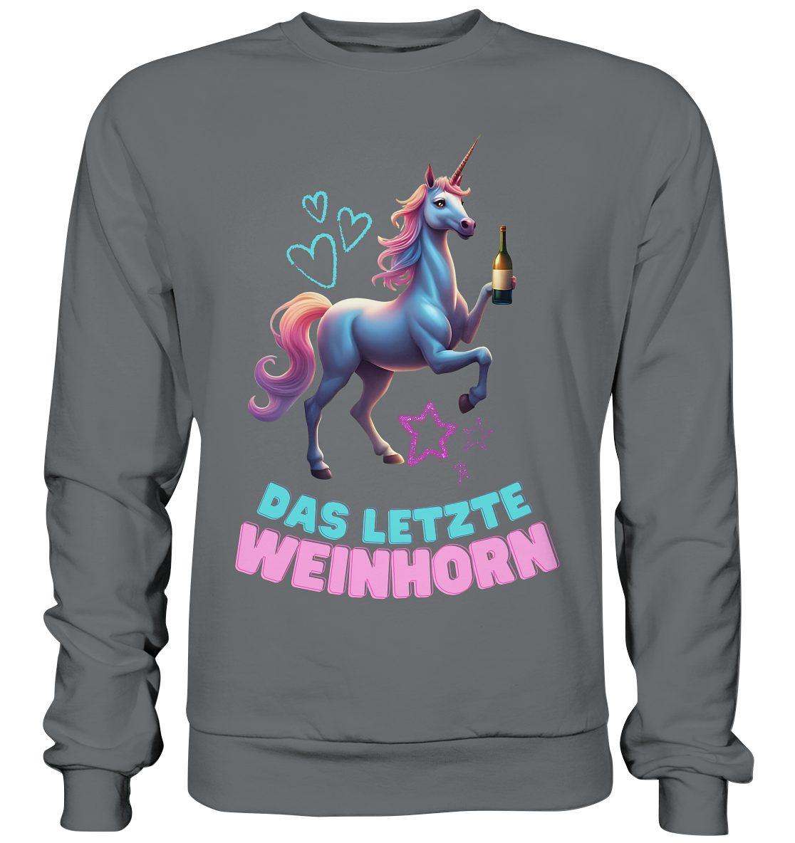 Das letzte Weinhorn - Basic Sweatshirt