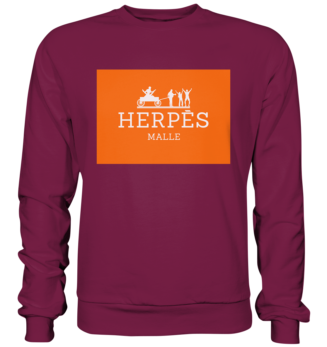 Herpés Malle - Basic Sweatshirt