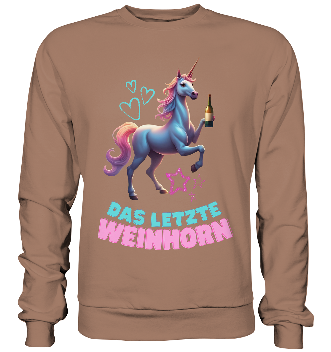 Das letzte Weinhorn - Basic Sweatshirt