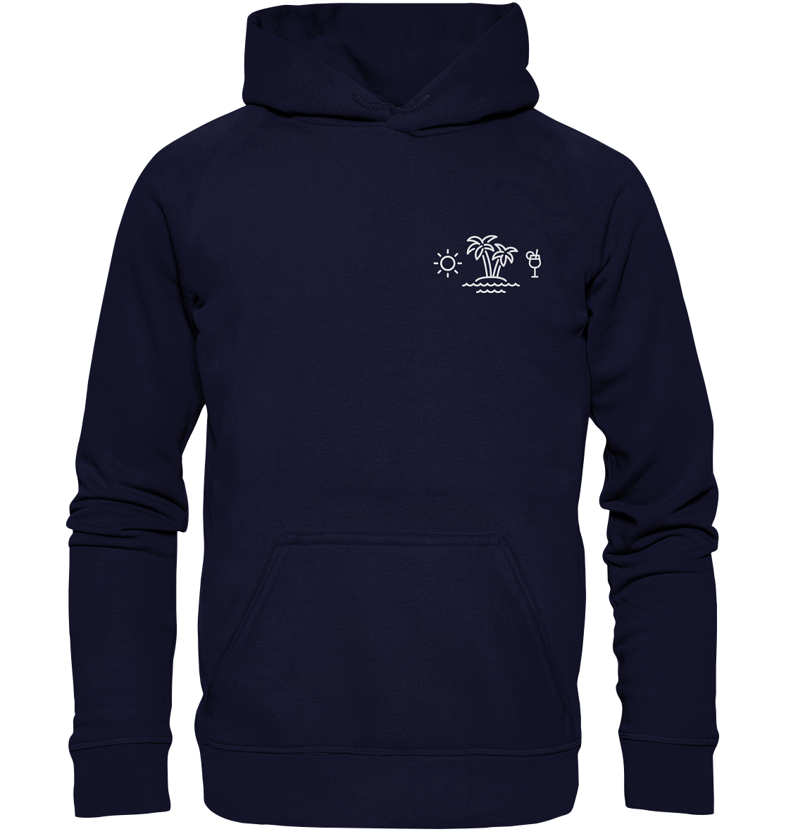 Sonne, Insel & Aperol - Basic Unisex Hoodie