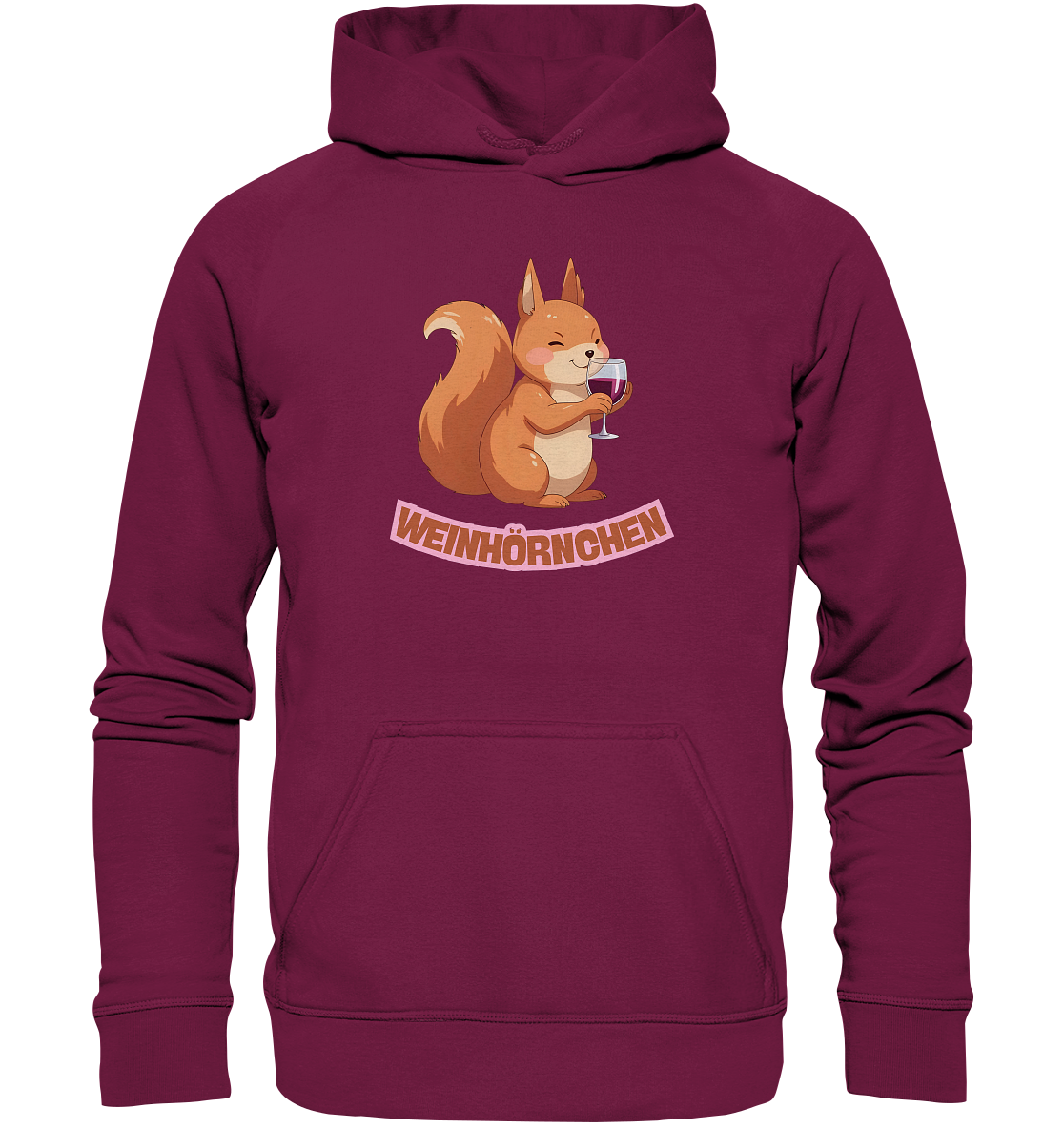 Weinhörnchen - Basic Unisex Hoodie