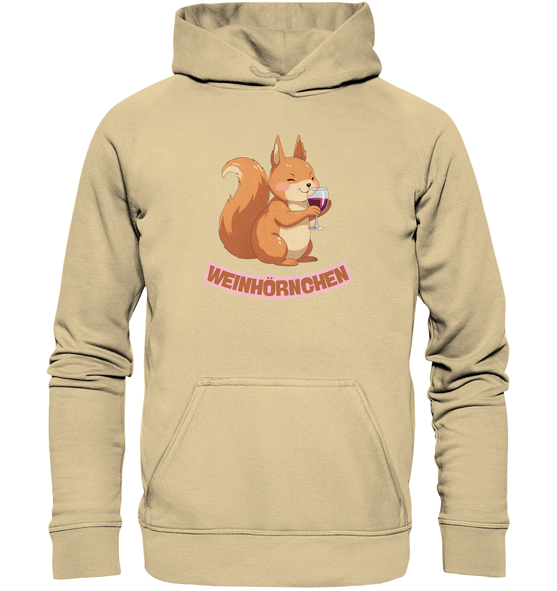 Weinhörnchen - Basic Unisex Hoodie