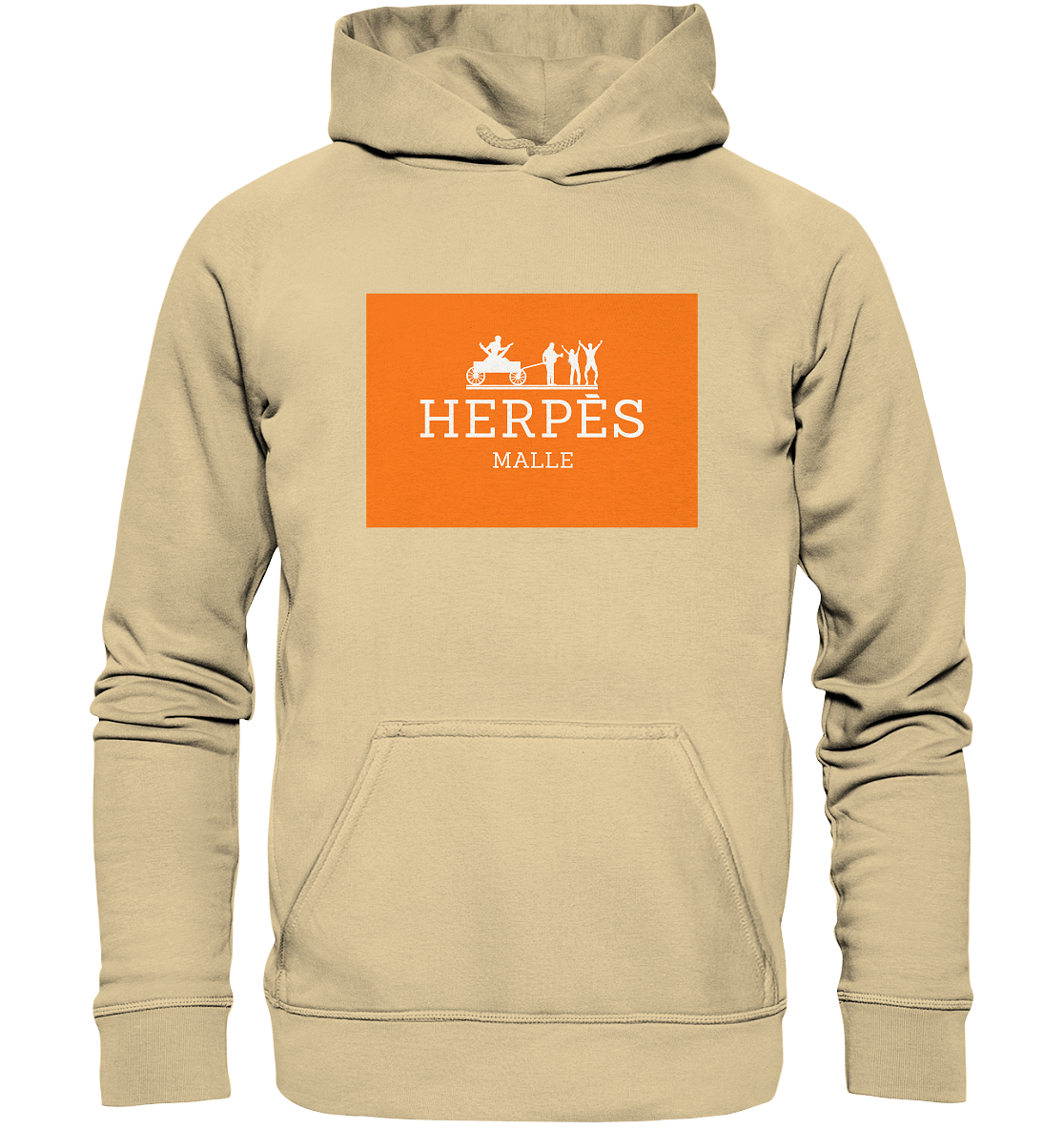 Herpés Malle - Basic Unisex Hoodie