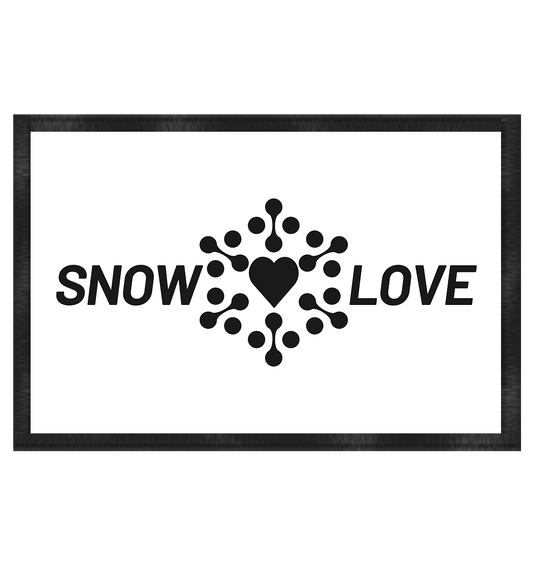 Snowlove - Fußmatte 60x40cm