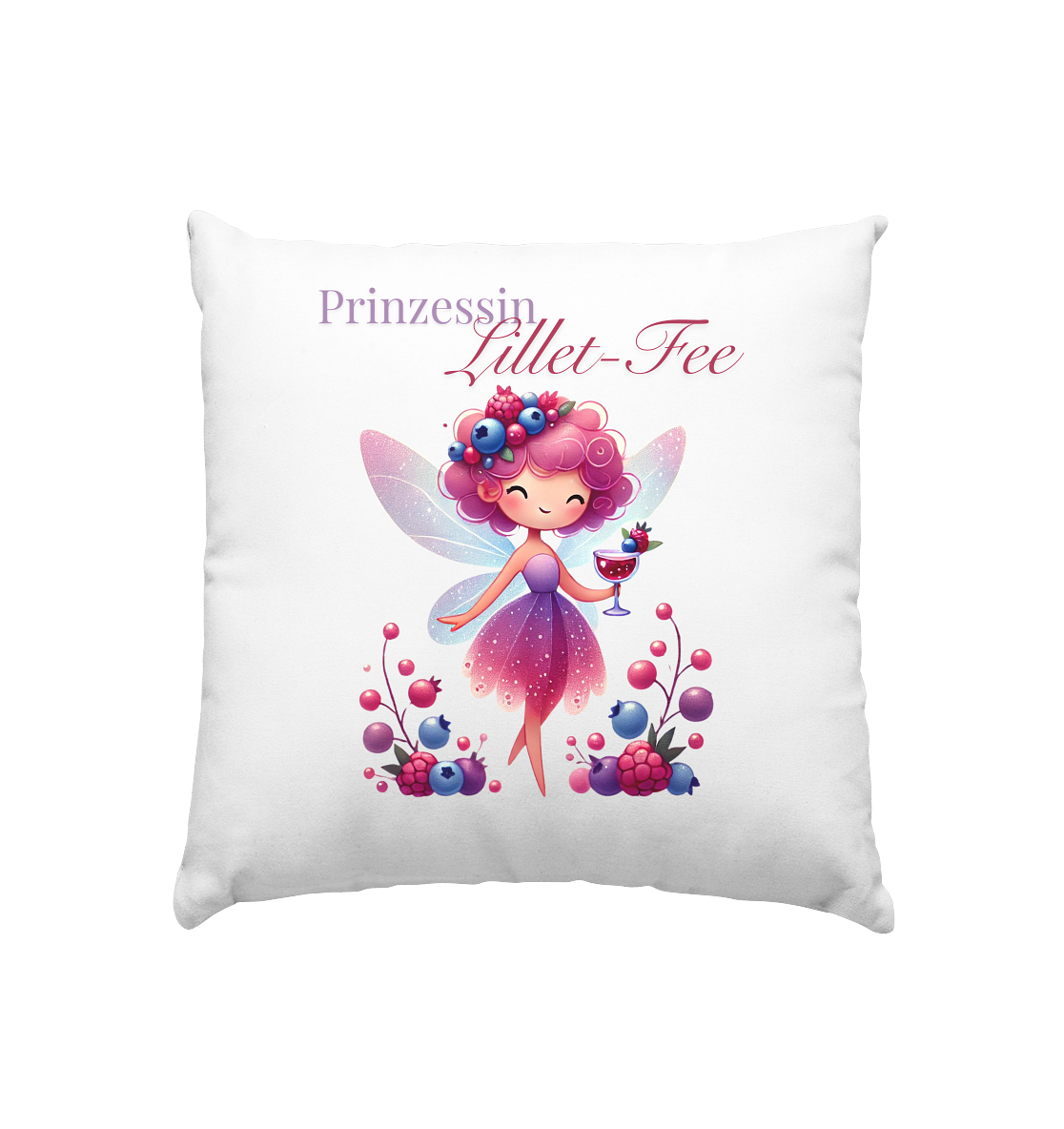 Prinzessin Lillet-Fee - Kissen 40x40cm