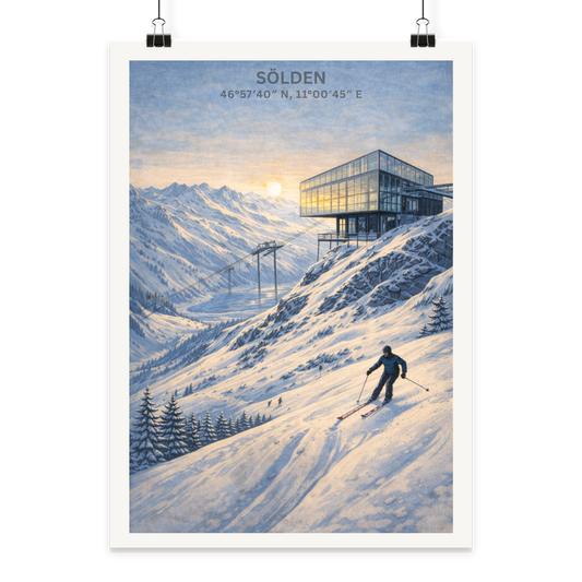 Sölden - Poster Din A1 (hoch)