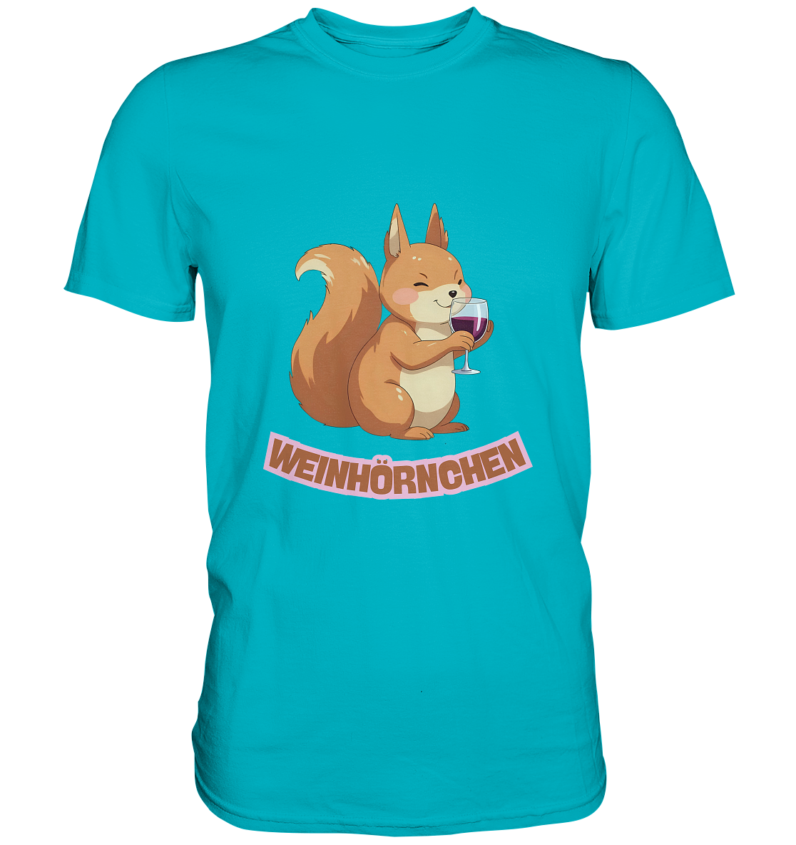 Weinhörnchen - Premium Shirt