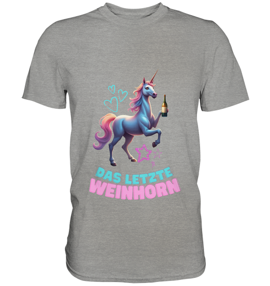 Das letzte Weinhorn - Premium Shirt