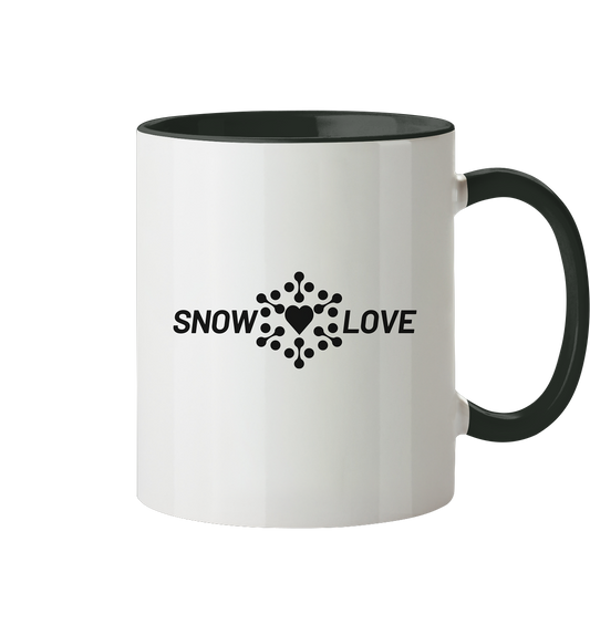 Snowlove - Tasse zweifarbig